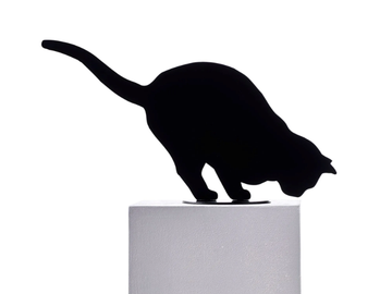 OMBRES DE CHATS - Steel sculpture by Opinion Ciatti - view 2